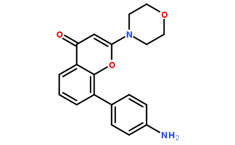 8-(4-氨基苯基)-2-(4-吗啉基)-4H-1-苯并吡喃-4-酮