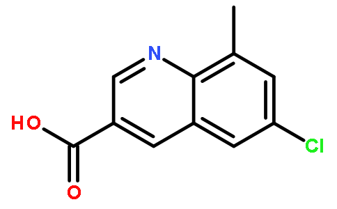 6-氯-8-甲基喹啉-3-羧酸