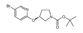 (S)-tert-Butyl 3-((5-bromopyridin-2-yl)oxy)pyrrolidine-1-carboxylate