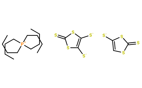 四丁基鏻双(1,3-二噻环戊二烯-2-硫酮-4,5-二硫醇)镍(III)络合物