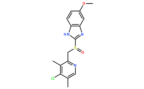 2-[[(4-氯-3,5-二甲基-2-吡啶基)甲基]亚砜]-6-甲氧基-1H-苯并咪唑