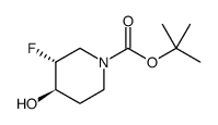 tert-butyl (3R,4R)-3-fluoro-4-hydroxypiperidine-1-carboxylate