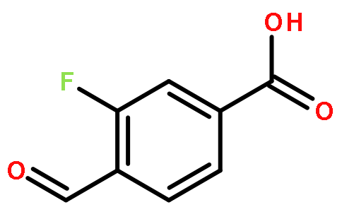 3-氟-4-甲酰基苯甲酸
