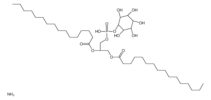 Ammonium (2R)-2,3-bis(palmitoyloxy)propyl (1S,2R,3R,4S,5S,6R)-2,3 ,4,5,6-pentahydroxycyclohexyl phosphate
