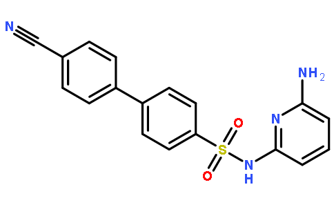 N-(6-aminopyridin-2-yl)-4-(4-cyanophenyl)benzenesulfonamide
