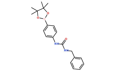 4-(3-苄基脲)苯基硼酸频哪醇酯