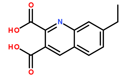 7-Ethylquinoline-2,3-dicarboxylic acid