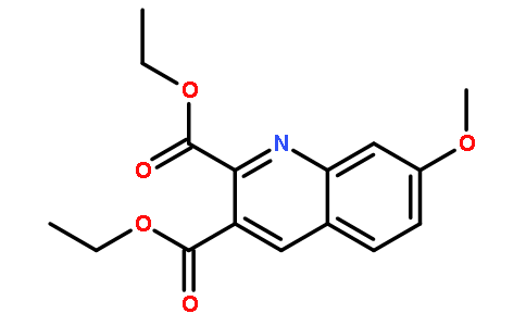diethyl 7-methoxyquinoline-2,3-dicarboxylate