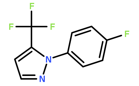1-(4-fluorophenyl)-5-(trifluoromethyl)pyrazole