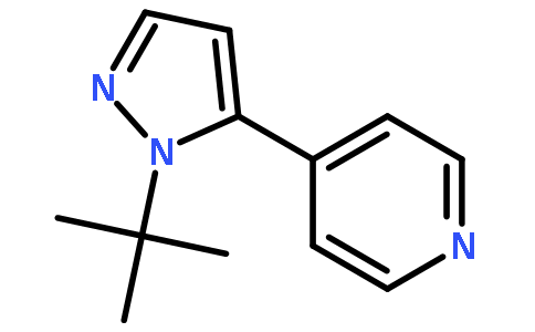 4-(2-tert-butylpyrazol-3-yl)pyridine