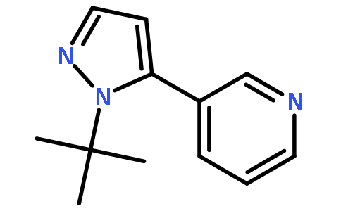 3-(2-tert-butylpyrazol-3-yl)pyridine