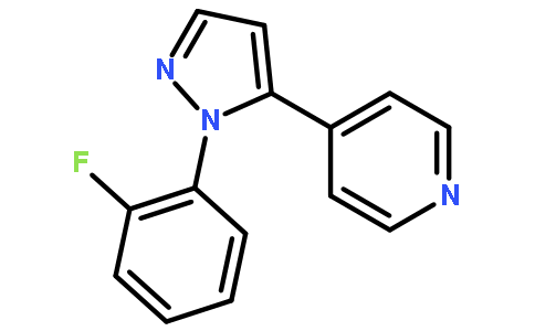 4-[2-(2-fluorophenyl)pyrazol-3-yl]pyridine