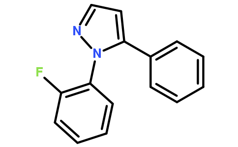 1-(2-fluorophenyl)-5-phenylpyrazole