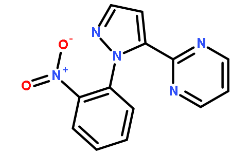 2-[2-(2-nitrophenyl)pyrazol-3-yl]pyrimidine