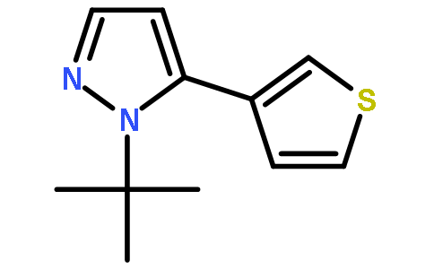 1-tert-butyl-5-thiophen-3-ylpyrazole