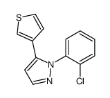 1-(2-chlorophenyl)-5-thiophen-3-ylpyrazole