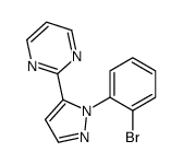 2-[2-(2-bromophenyl)pyrazol-3-yl]pyrimidine