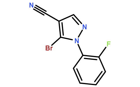 5-bromo-1-(2-fluorophenyl)pyrazole-4-carbonitrile