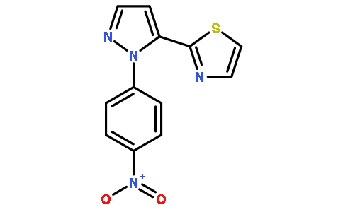 2-[2-(4-nitrophenyl)pyrazol-3-yl]-1,3-thiazole