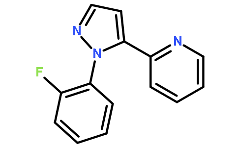 2-[2-(2-fluorophenyl)pyrazol-3-yl]pyridine