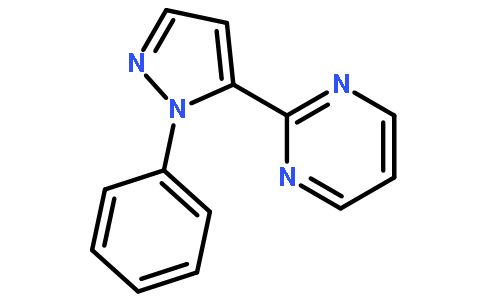 2-(2-phenylpyrazol-3-yl)pyrimidine