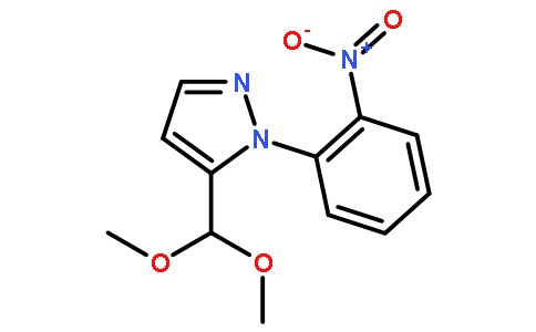 5-(dimethoxymethyl)-1-(2-nitrophenyl)pyrazole
