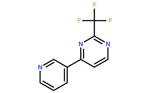 4-pyridin-3-yl-2-(trifluoromethyl)pyrimidine