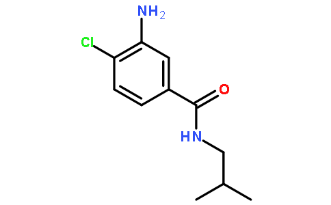3-氨基-4-氯-N-异丁基苯甲酰胺