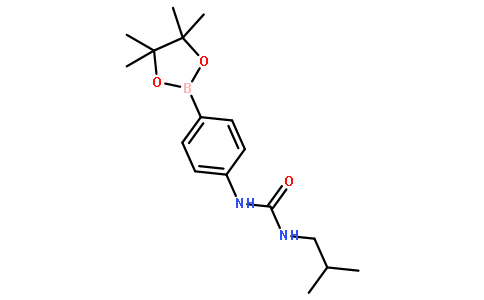 4-(3-异丁基脲)苯基硼酸频哪醇酯