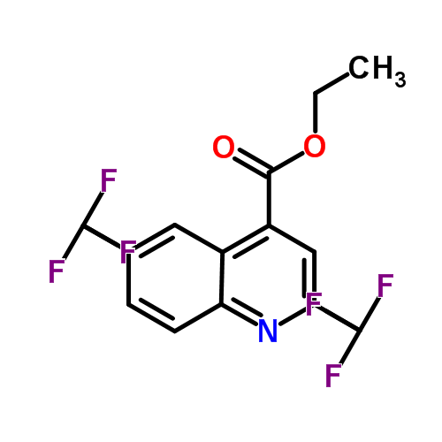 2,6-二(三氟甲基)喹啉-4-甲酸乙酯