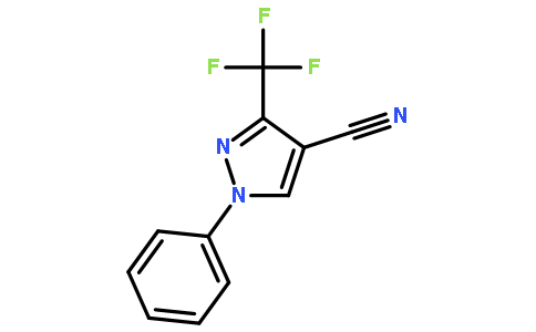 1-苯基-3-三氟甲基-1H-吡唑-4-甲腈