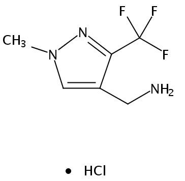 (1-甲基-3-三氟甲基-1H-吡唑-4-基)甲胺盐酸盐