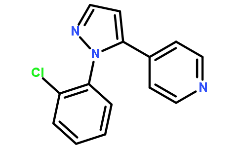 4-[2-(2-chlorophenyl)pyrazol-3-yl]pyridine