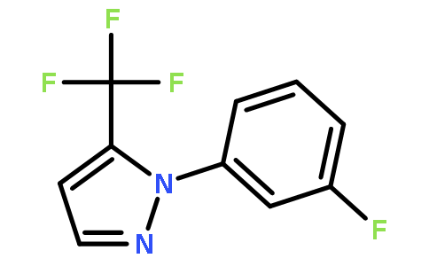1-(3-fluorophenyl)-5-(trifluoromethyl)pyrazole