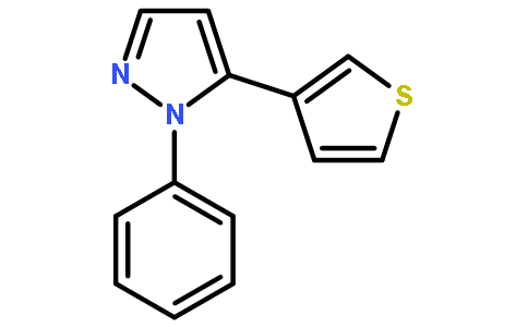 1-phenyl-5-thiophen-3-ylpyrazole