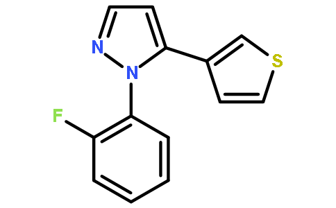 1-(2-fluorophenyl)-5-thiophen-3-ylpyrazole