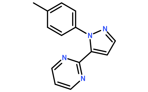 2-[2-(4-methylphenyl)pyrazol-3-yl]pyrimidine