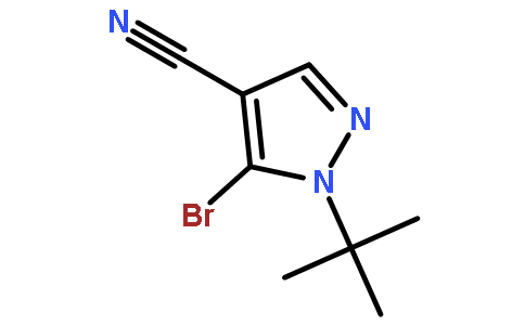 5-bromo-1-tert-butylpyrazole-4-carbonitrile
