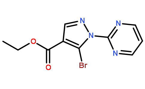 5-溴-1-(嘧啶-2-基)-1H-吡唑-4-羧酸乙酯
