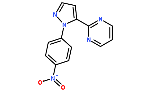 2-[2-(4-nitrophenyl)pyrazol-3-yl]pyrimidine
