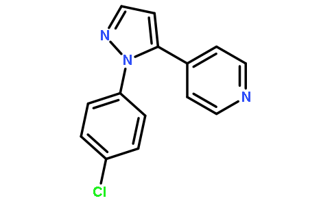 4-[2-(4-chlorophenyl)pyrazol-3-yl]pyridine