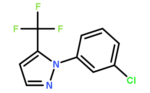 1-(3-chlorophenyl)-5-(trifluoromethyl)pyrazole