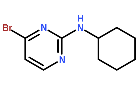 (4-溴嘧啶-2-基)环己基胺