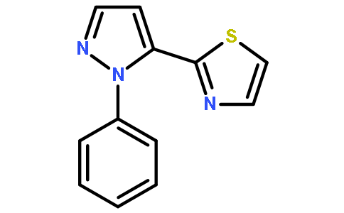 2-(2-phenylpyrazol-3-yl)-1,3-thiazole