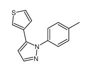 1-(4-methylphenyl)-5-thiophen-3-ylpyrazole