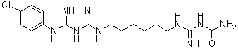 14-[(4-氯苯基)氨基]-3,12,14-三亚氨基-2,4,11,13-四氮杂十四烷酰胺