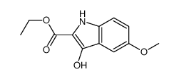 3-羟基-5-甲氧基-1H-吲哚-2-甲酸乙酯