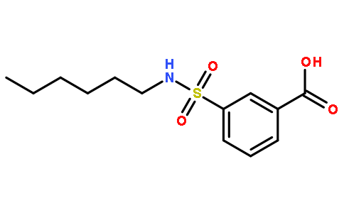 3-(N-己基磺酰基)苯甲酸