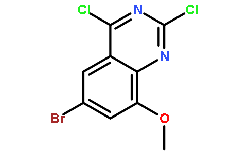 6-溴-2,4-二氯-8-甲氧基喹唑啉
