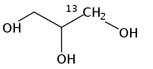 1-(13)C1-glycerol